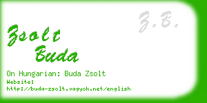 zsolt buda business card
